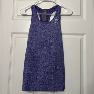 Gymshark Heathered Purple Tank